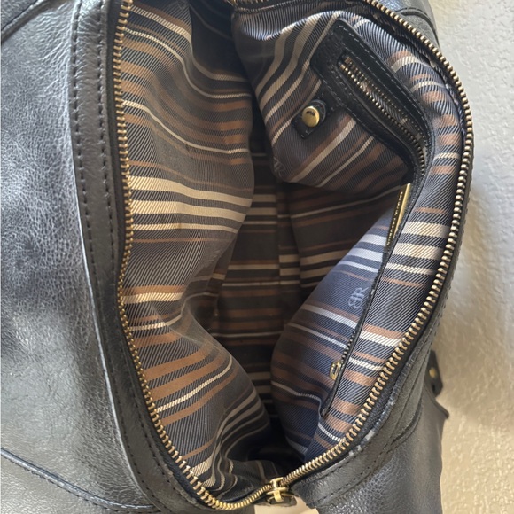 Banana Republic Brown Striped Bag - Picture 3 of 6